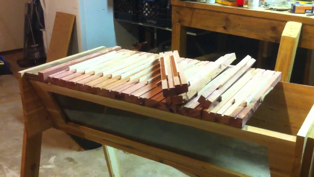 First Top Bar Hive - 001 - Construction