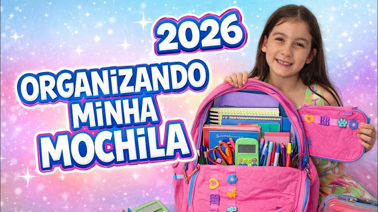 Organizando Minha Mochila para 2026 