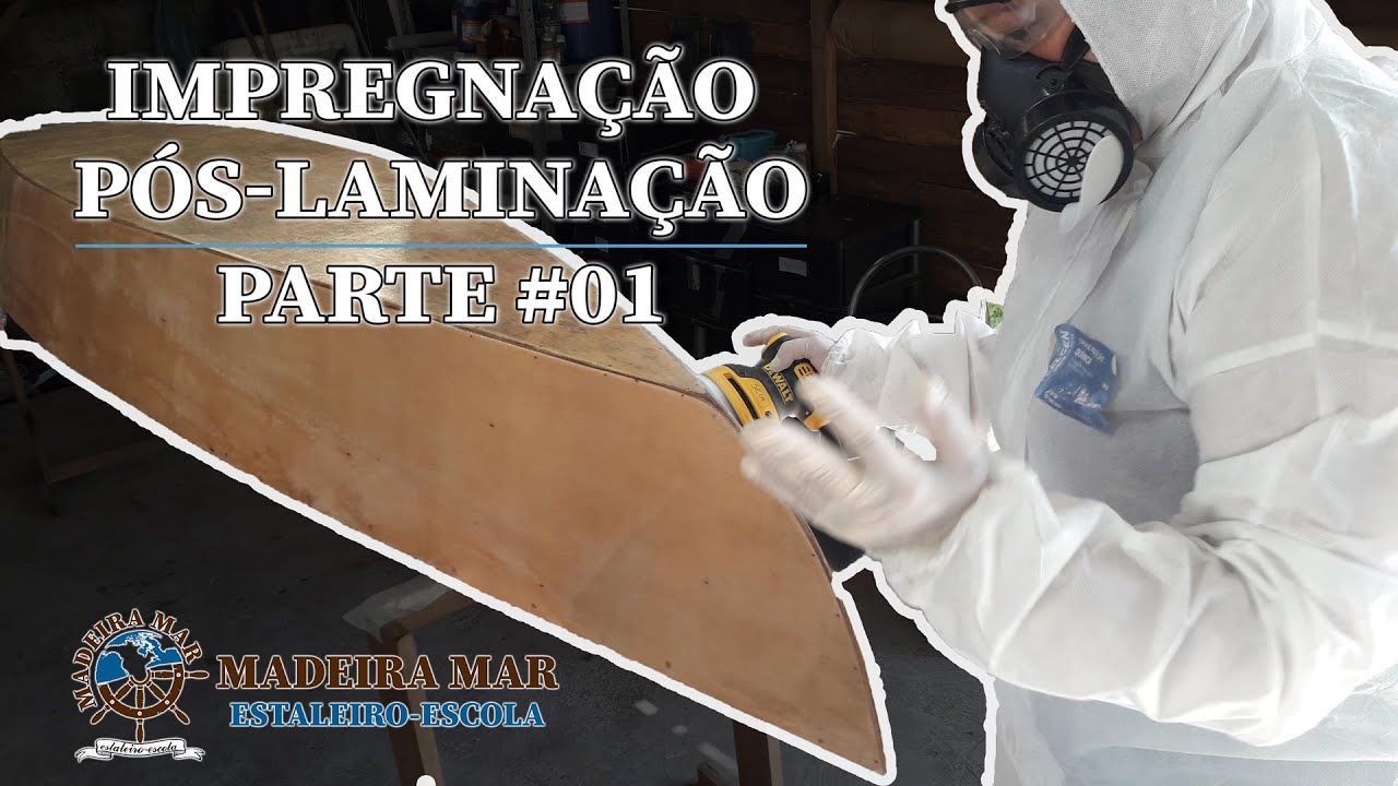 Como aplicar resina em um barco depois de laminar fibra de vidro Parte #01 - Preparação do casco