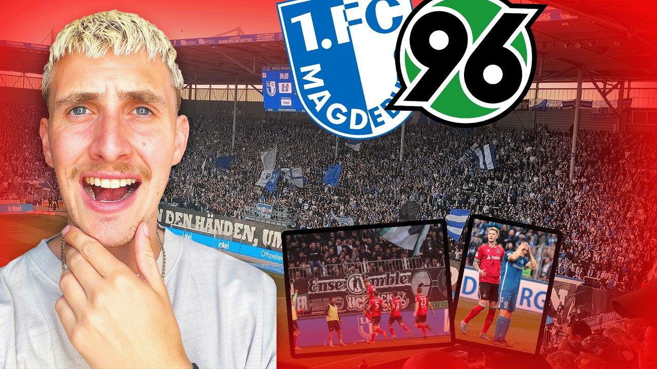 CHAMPIONS LEAGUE STIMMUNG in LIGA 2! 💥 MAGDEBURG - HANNOVER STADIONVLOG🔥🏟️