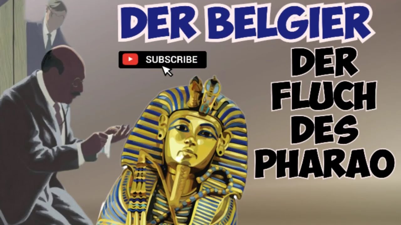 DER BELGIER - DER FLUCH DES PHARAO  #krimihörspiel  #derbelgier #retro  Klaus Höhne