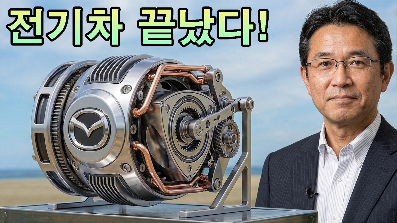 마쓰다의 새로운 로터리 엔진이 전기차 시대를 영원히 끝장낼 것이다!