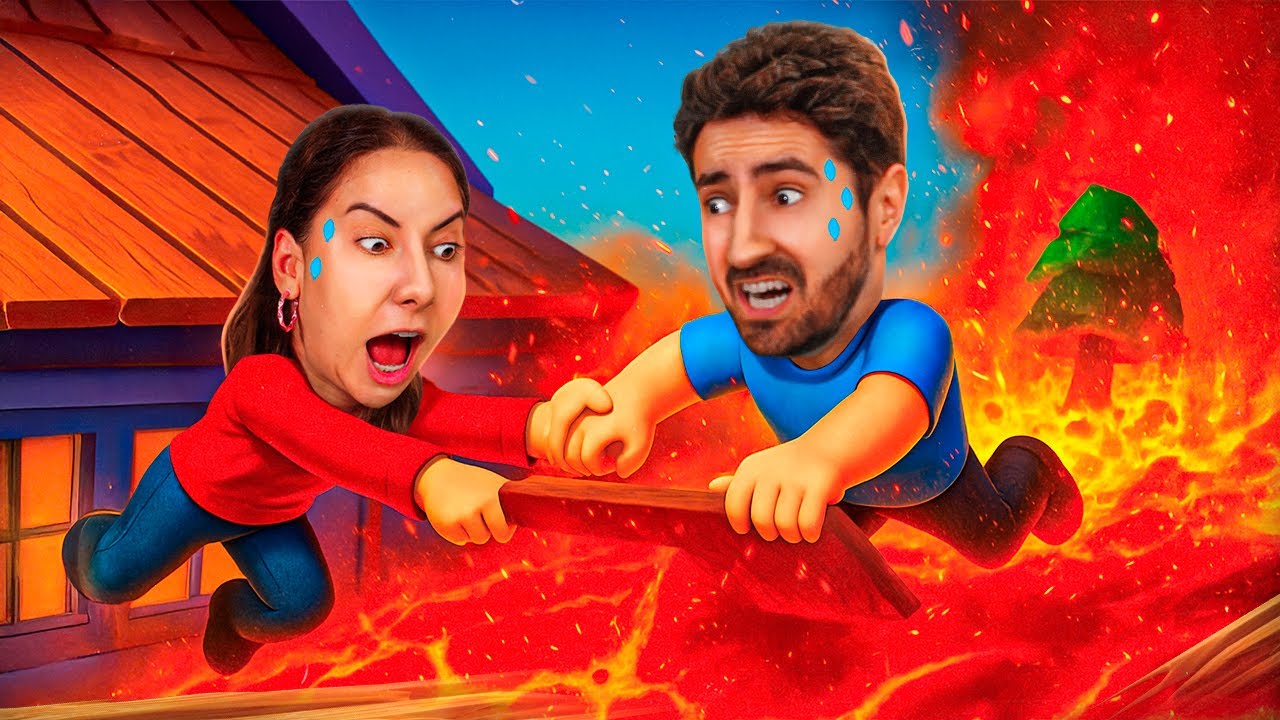 O CHÃO É LAVA MAIS DESESPERADOR DO MUNDO! Roblox