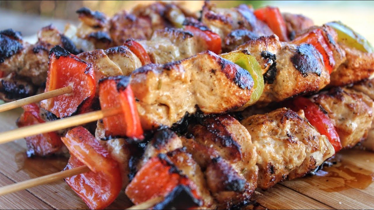 Μυστικό για Ζουμερά Σουβλάκια Κοτόπουλο - Souvlaki - Chicken Skewers