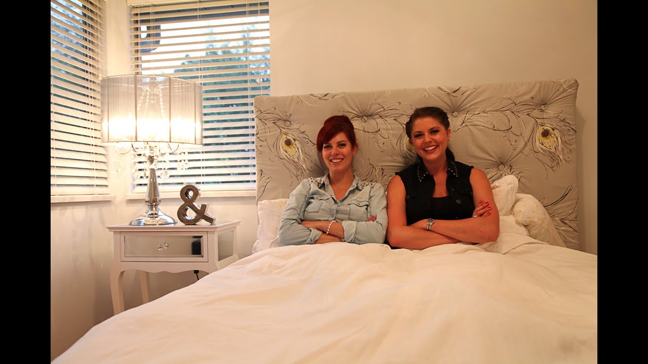Kim + Cindy: Under the Pinfluence: DIY Tufted Headboard