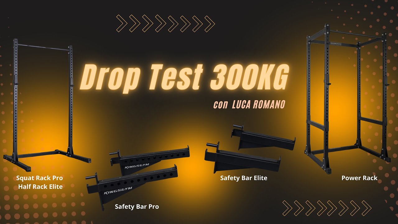 KINGSGYM-DROP TEST 300 KG SUI NOSTRI RACK