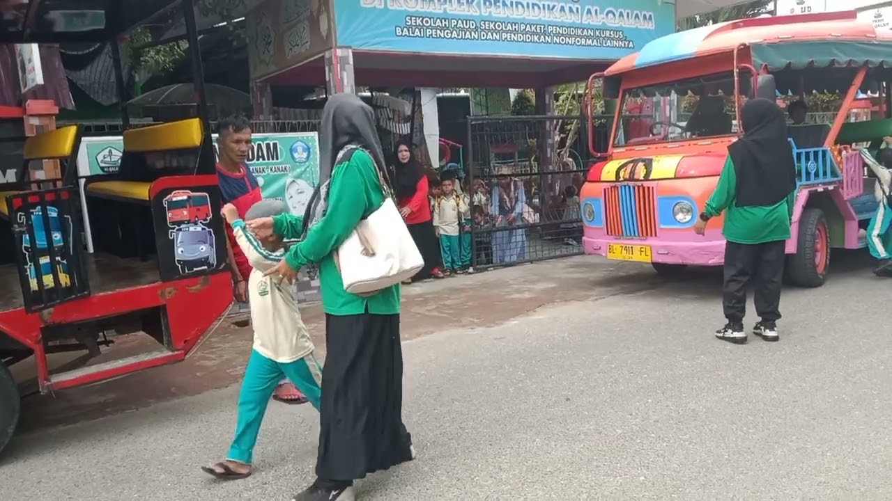 murid paud Bani Adam Jak ek odong odong