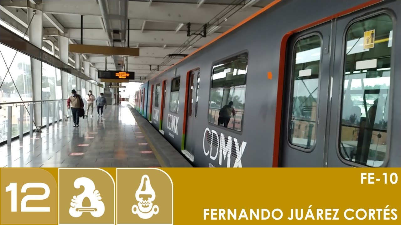 Metro CDMX - Línea 12 - De Culhuacán a Calle 11 - FE-10