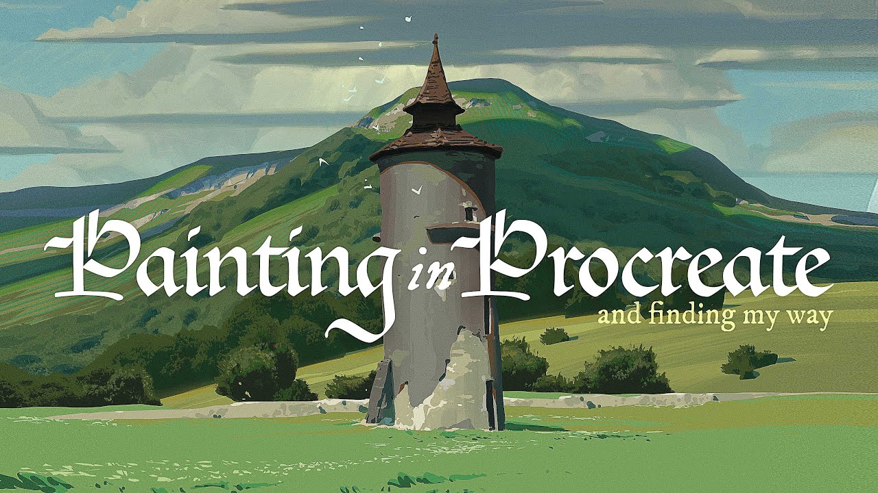 Painting In Procreate - Finding My Way