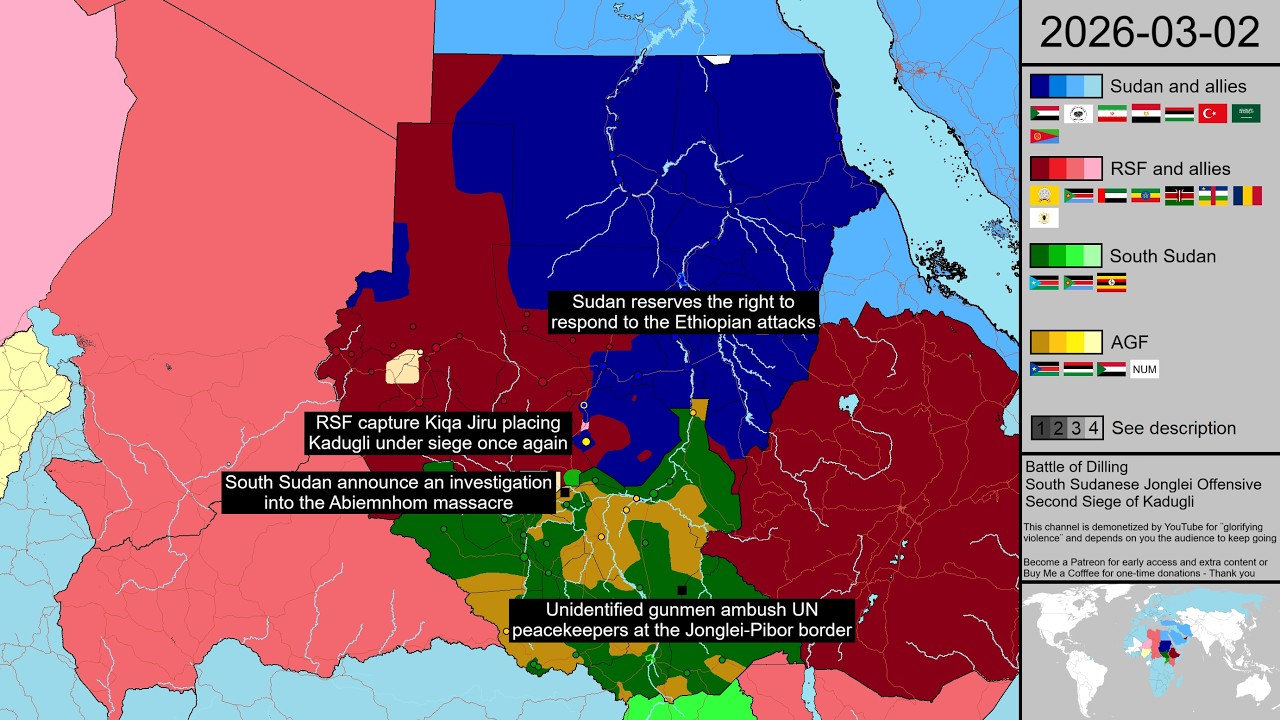 71: Ethiopia strikes Sudan - The Second Siege of Kadugli begins