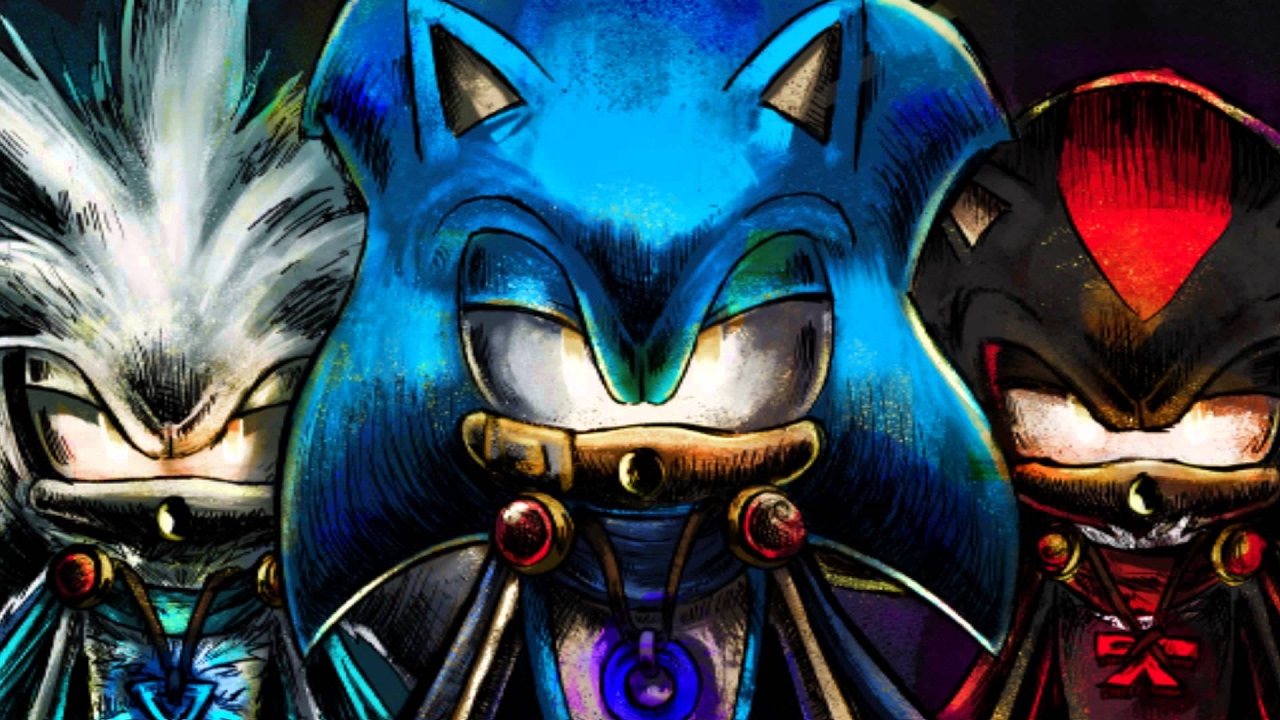 Sonic Shadow And Silver - Superhero
