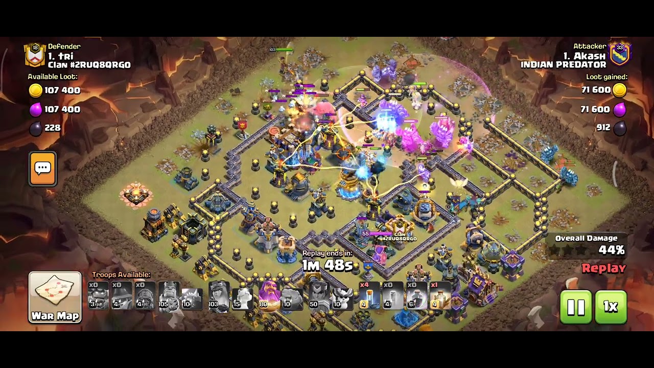 #coc#Th18#spam#attack