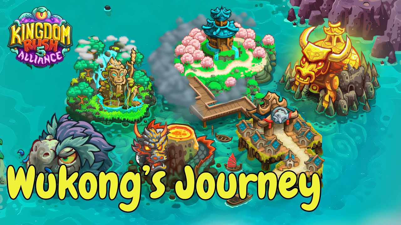 Wukong's Journey: новое обновление — НОВАЯ башня, НОВЫЙ герой, новый бой с боссом | Kingdom Rush ...