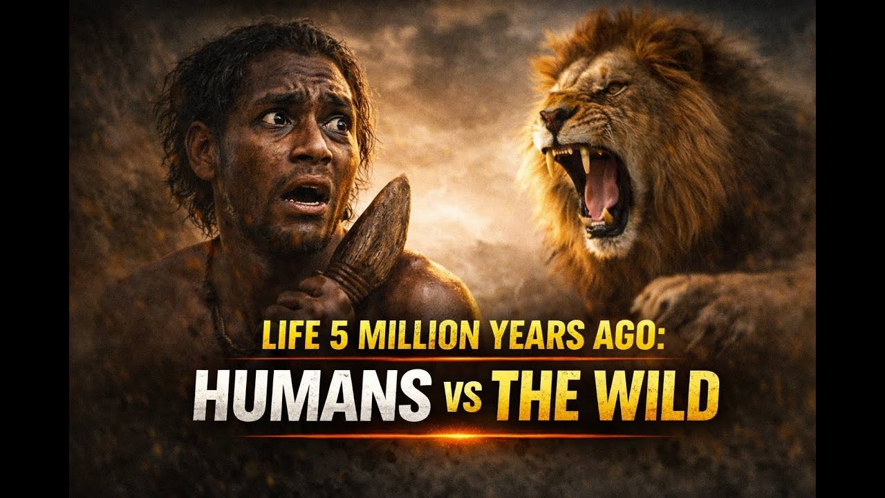 Early Humans vs Deadliest Predator | Life 5 Million Years Ago