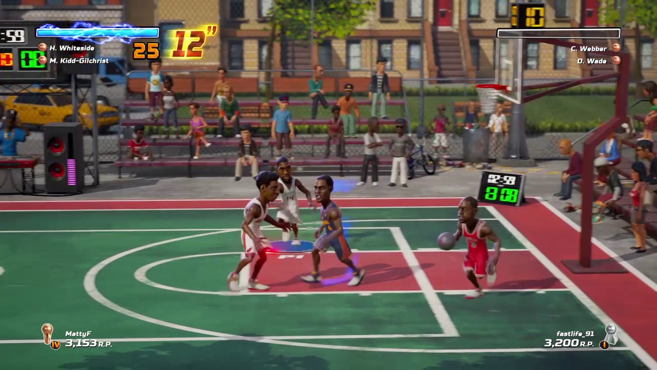 [First Look] NBA Playgrounds - Online Match - PS4 Gameplay Footage