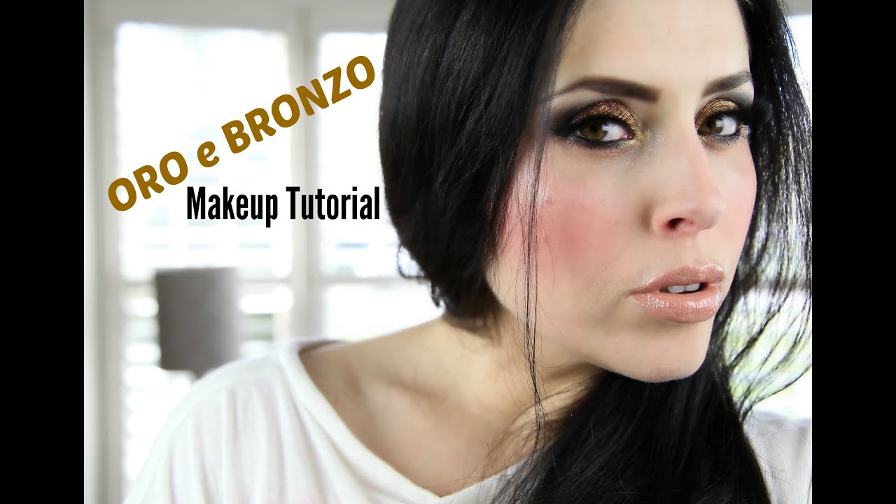 Trucco ORO e BRONZO - Makeup Tutorial