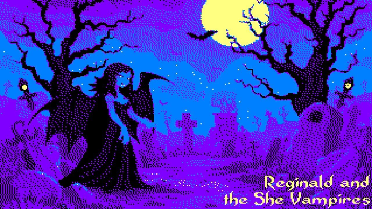 [Amstrad CPC] Reginald and the She Vampires - Longplay