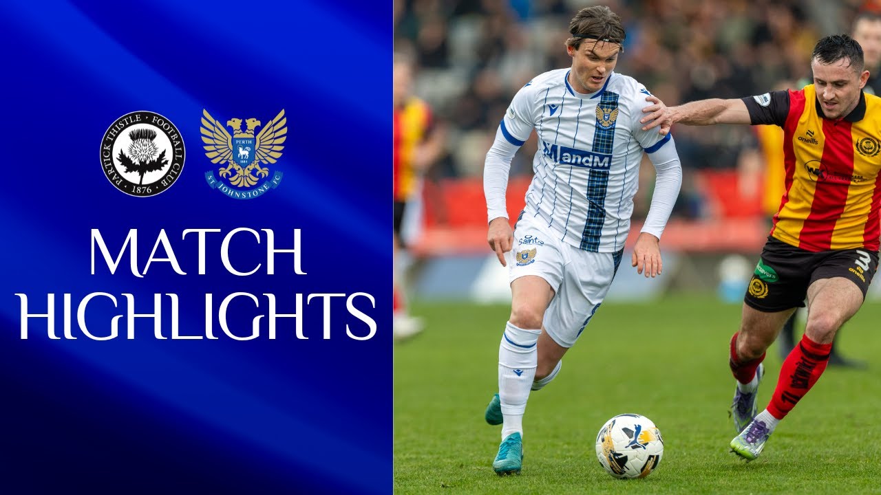 HIGHLIGHTS || Partick Thistle vs St Johnstone (22/11/25)
