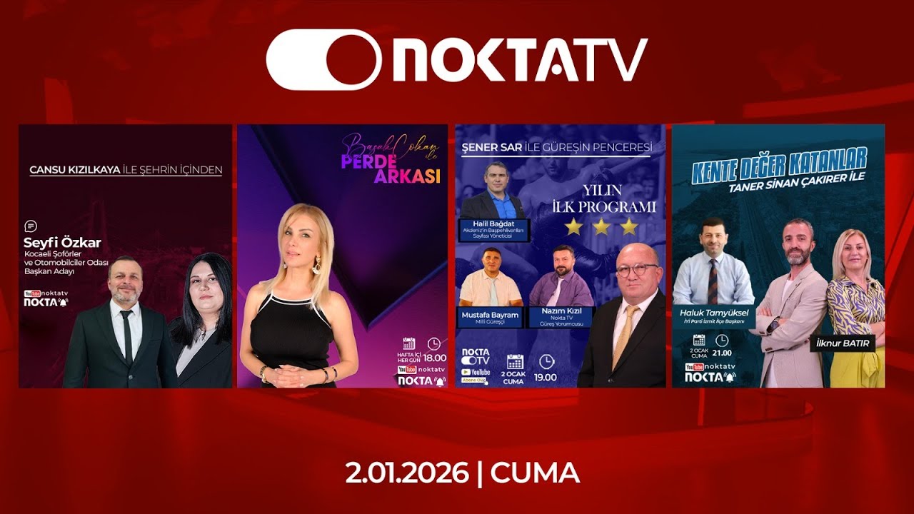 Nokta TV Canlı Yayını | 2 Ocak 2026 | Cuma | 