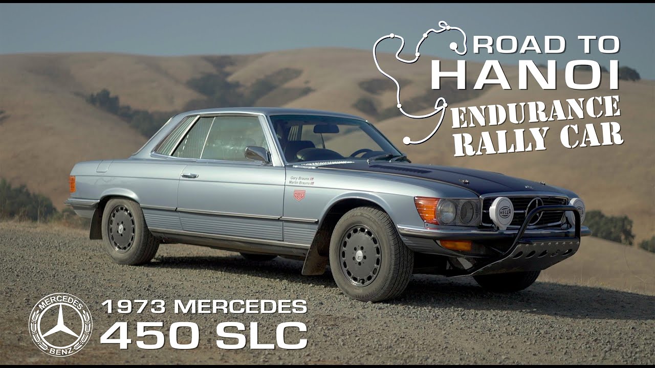 Mercedes 450 SLC - Road to Hanoi Endurance Rally Car