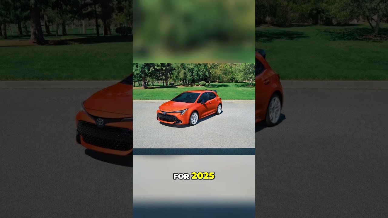 2025 Toyota Corolla Hatchback FX  Retro Vibes & Fun Driving!