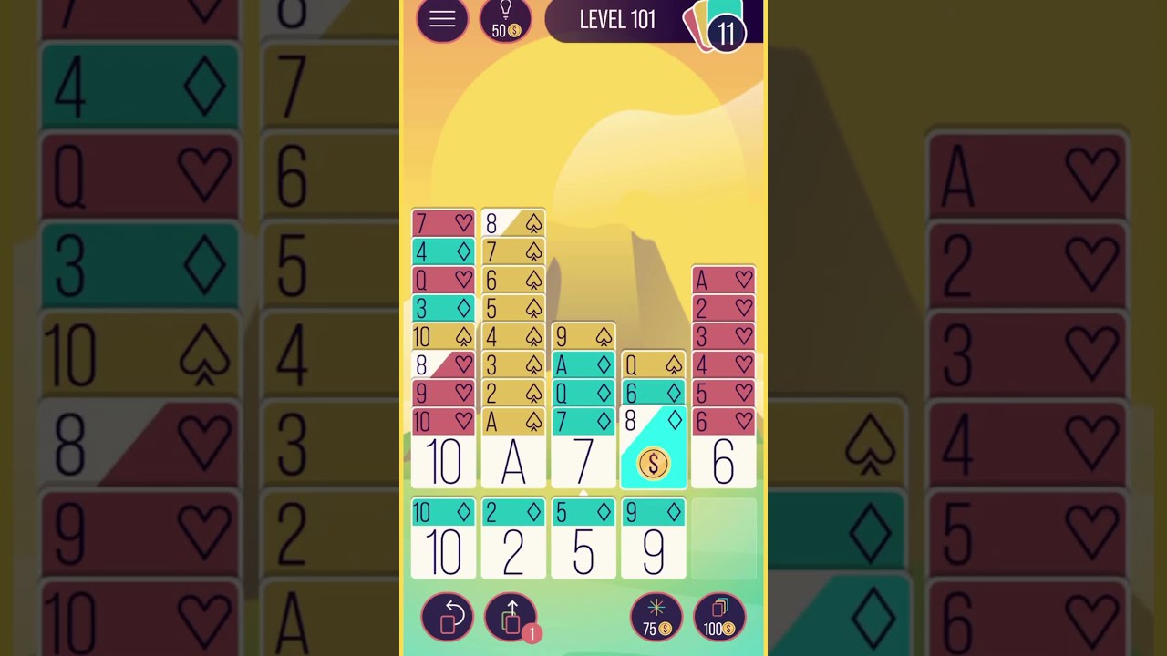 Match Solitaire Level 101