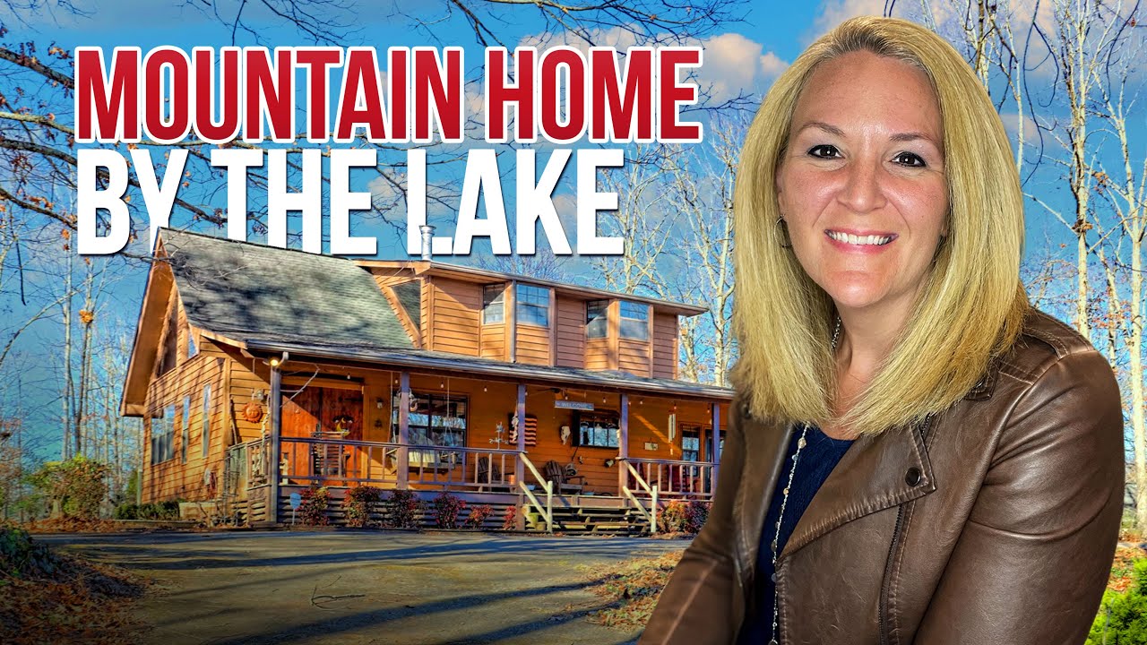 STUNNING Georgia Mountain Home Tour Near Lake Chatuge With Serious Land!