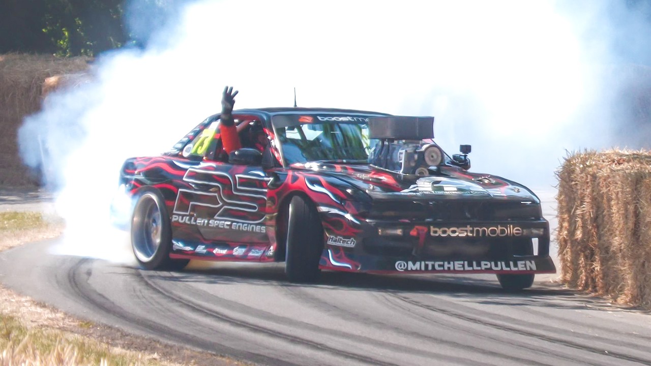 ЛУЧШИЕ ДРИФТ-КАРЫ на Goodwood Festival of Speed 2026 | MadMike Bullet, V8 Silvia, C8 Corvette, ...