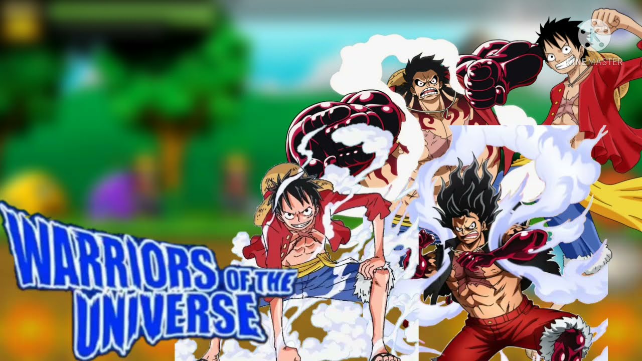 como fazer todos os gears do luffy  no warriors of the universe