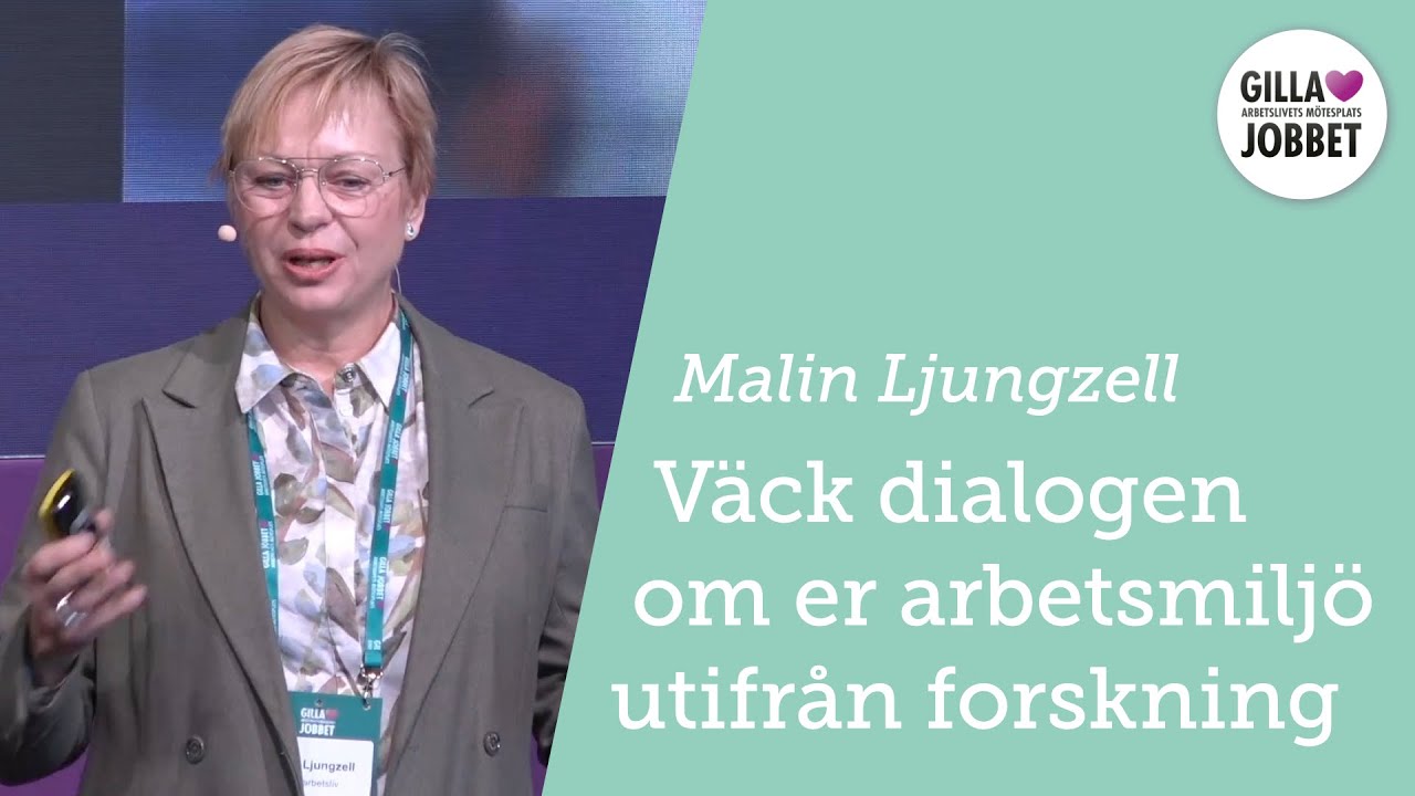 Väck dialogen om er arbetsmiljö utifrån forskning – Malin Ljungzell
