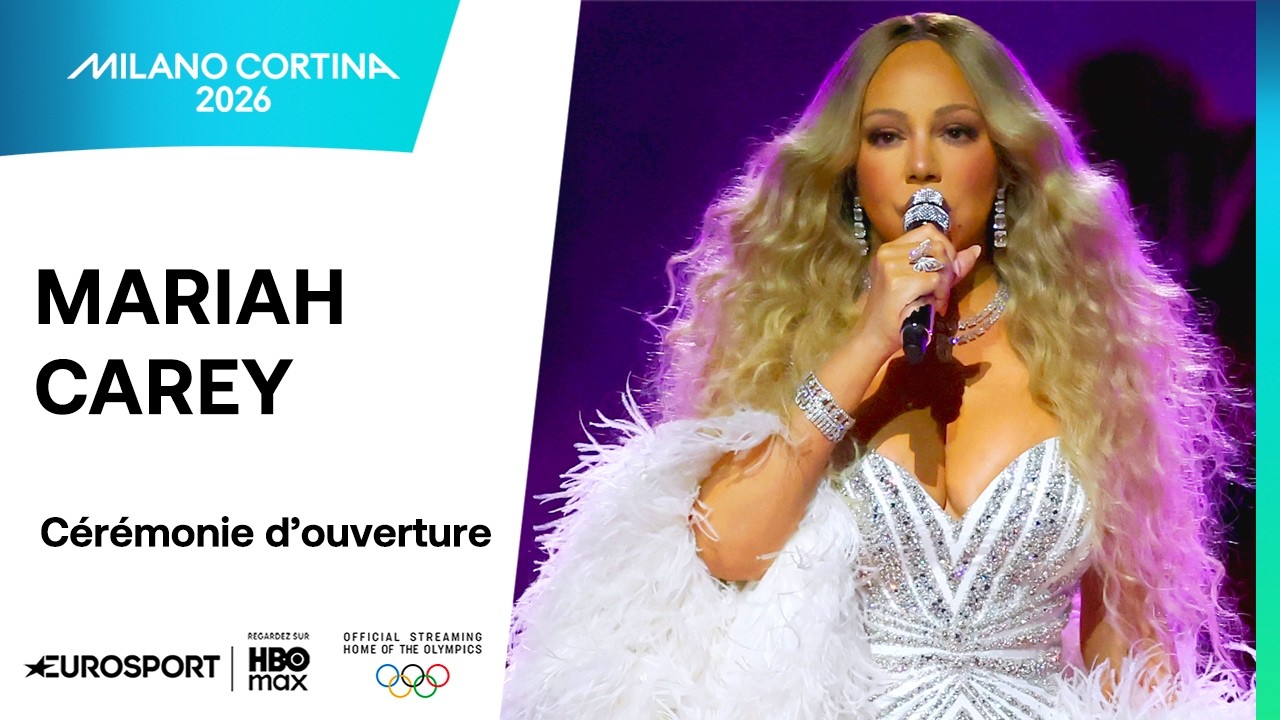 JO 2026 - ENVOÛTANTE ! Mariah Carey ILLUMINE la cérémonie d'ouverture à Milan