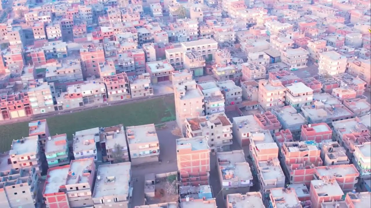 عمرك شفت منظر زي ده في حياتك تصوير جووووي لمدينه نوب طريف الدقهليه