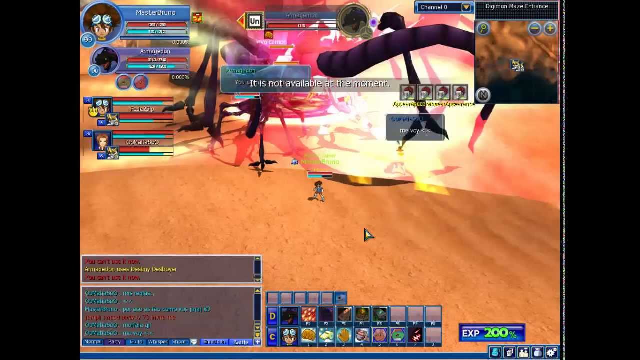 Quest Omegamon, Para Fede25lp