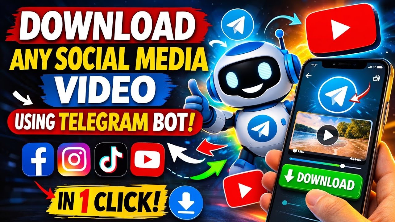 99% People Don't Know This Telegram Bot Trick 🤯 | Download Any Video