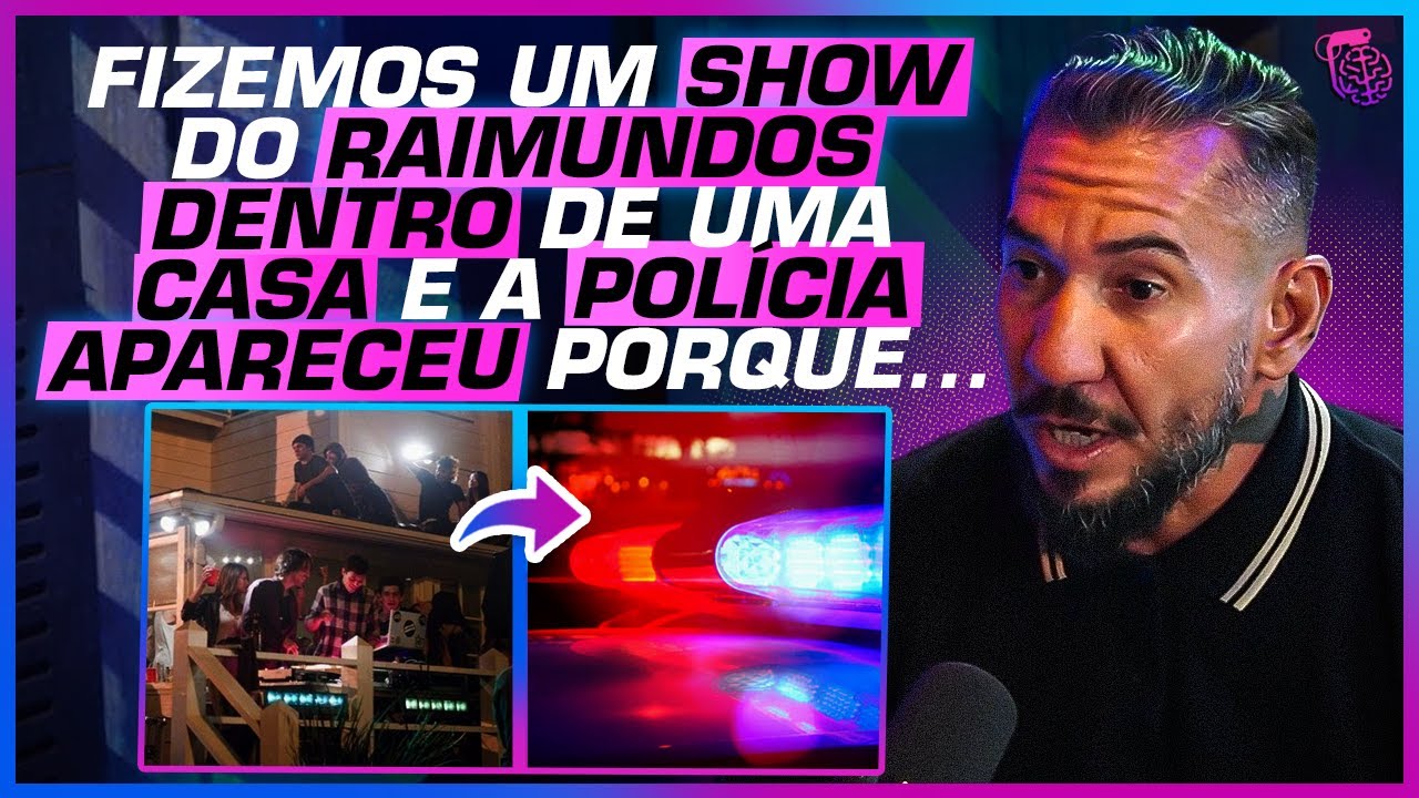O COMEÇO da BANDA RAIMUNDOS na VISÃO de RODOLFO ABRANTES!