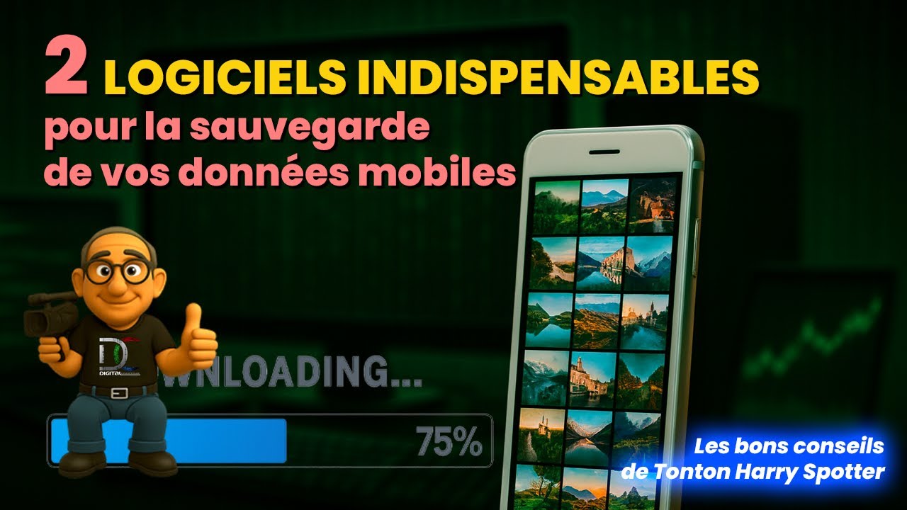 Exporter vos données de votre téléphone simplement et rapidement - Degoo et LocalSend