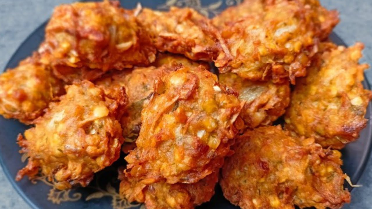 ডাল না বেটে এভাবে একবার বানালে মাসজুড়ে খেতে পারবেন মুচমুচে পিয়াজু রেসিপি- Daler Bora/Piyaju Recipe