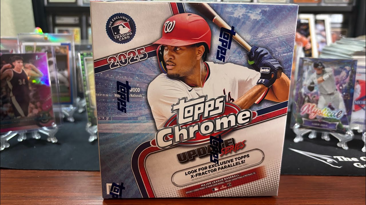 Filmed 2 weeks ago. 25 Topps Chrome Update Mega Box #2. Are these even good at $50???