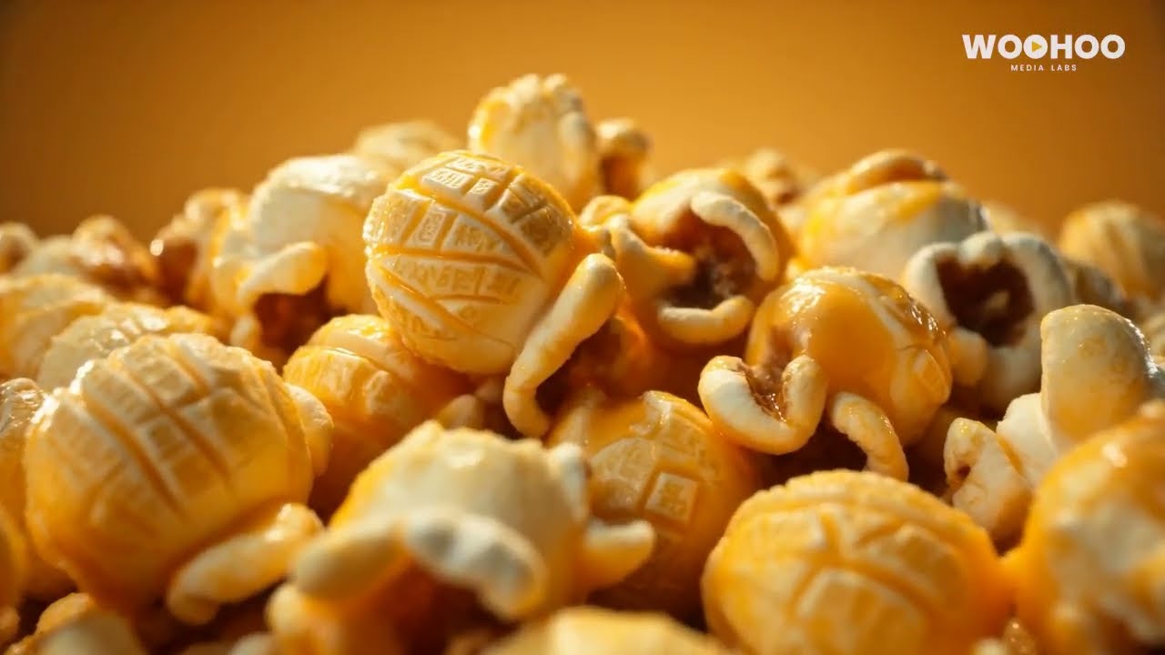 Richie's Gourmet Cheddar Popcorn &mdash; Bold Golden Crunch | Snack Ad Film | Woo Hoo Media Labs