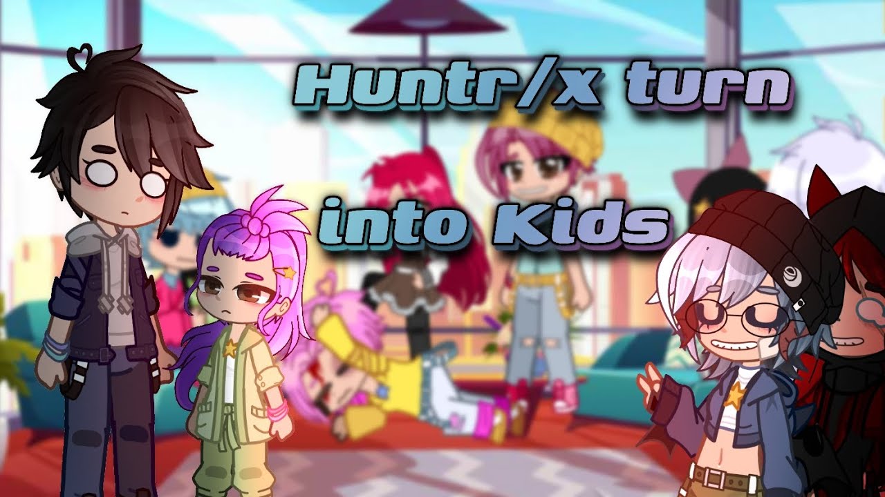 Huntr/x turn into kids for a day.. || KPDH || First post || Not original idea!! 