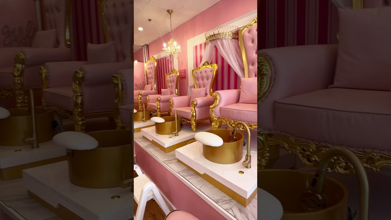 PRINCESS THEMED BIRTHDAY PARTY AT KIDS NAIL SPA IN ATLANTA | PINK POSH PRINCESS SPA | TODDLER PARTY