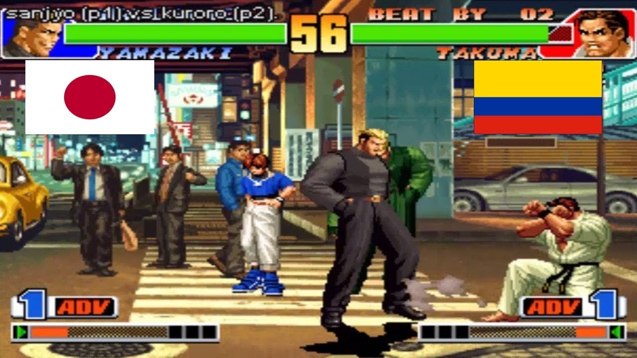 Kof 98 - sanjyo (japon) vs kuroro (colombia) Fightcade