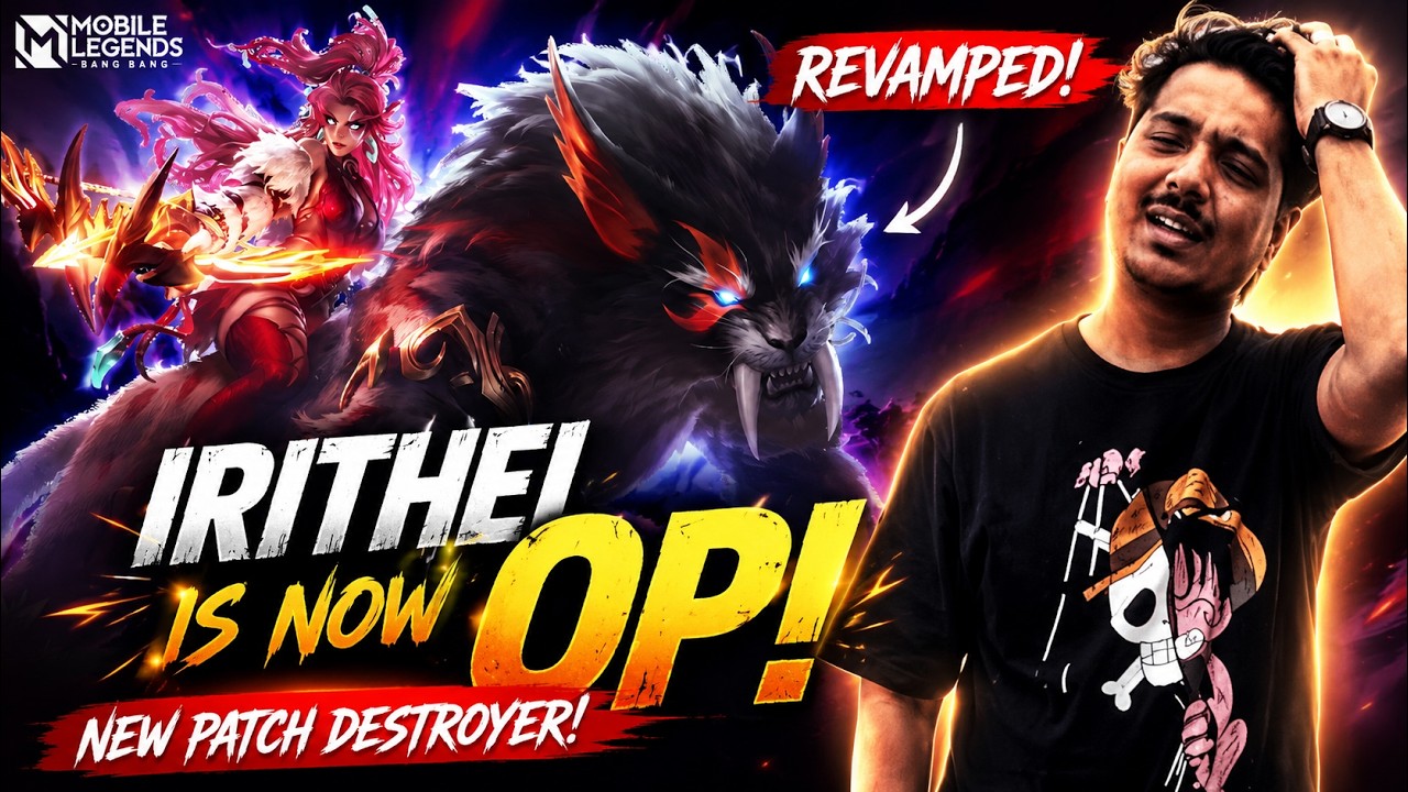 🔥 IRITHEL REVAMP IS INSANE! 😱 New Patch Made Her OP! | Mobile Legends 🔥|  MLBB Irithel Gameplay