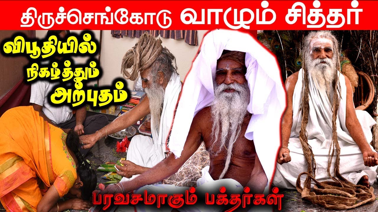 விபூதியில் அற்புதம் நிகழ்த்தும் திருச்செங்கோடு சித்தர் | Tiruchengode Siddhar @iraimaitv