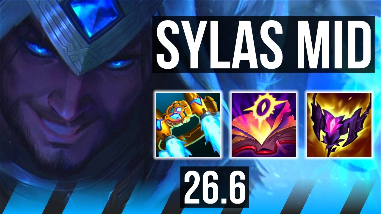 SYLAS vs KATARINA (MID) | Perfect KDA: 18/0/9 | EUW Master | 26.6