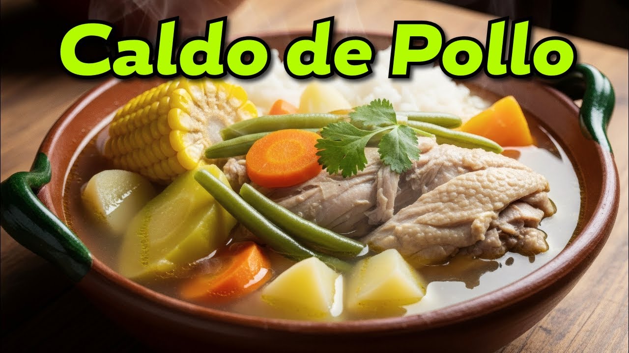 A Preparar un Sabroso Caldo de Pollo