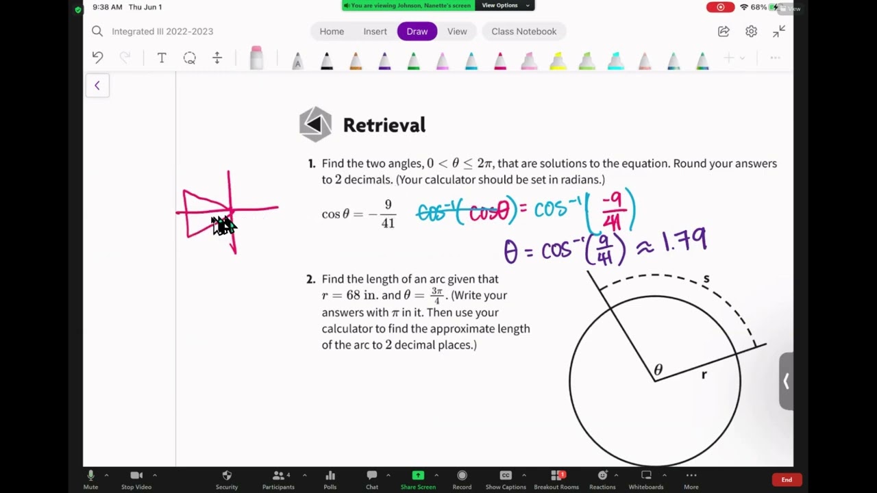Solve the Trig Equation