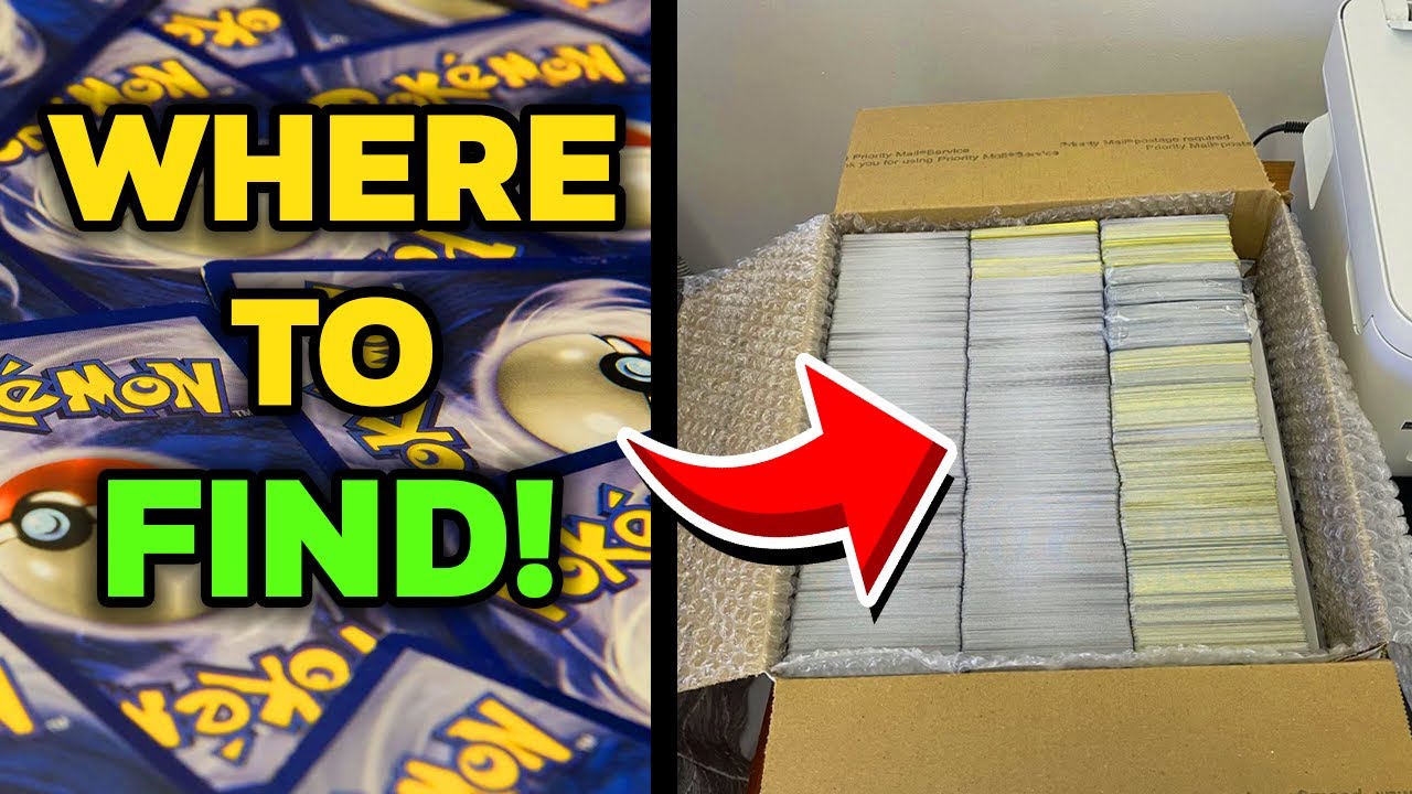 How to FIND Bulk TCG Cards! (Pokemon, Magic, etc.)