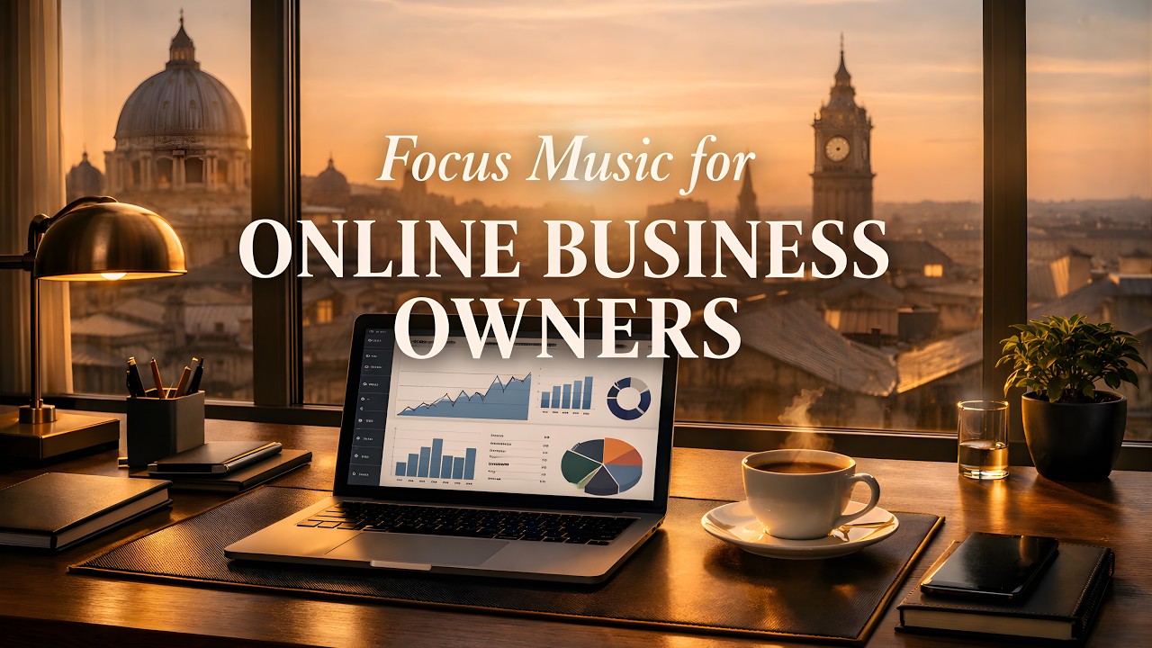 Deep Focus Music for Online Business Owners 30 Minute Entrepreneur Work Music for Productivity