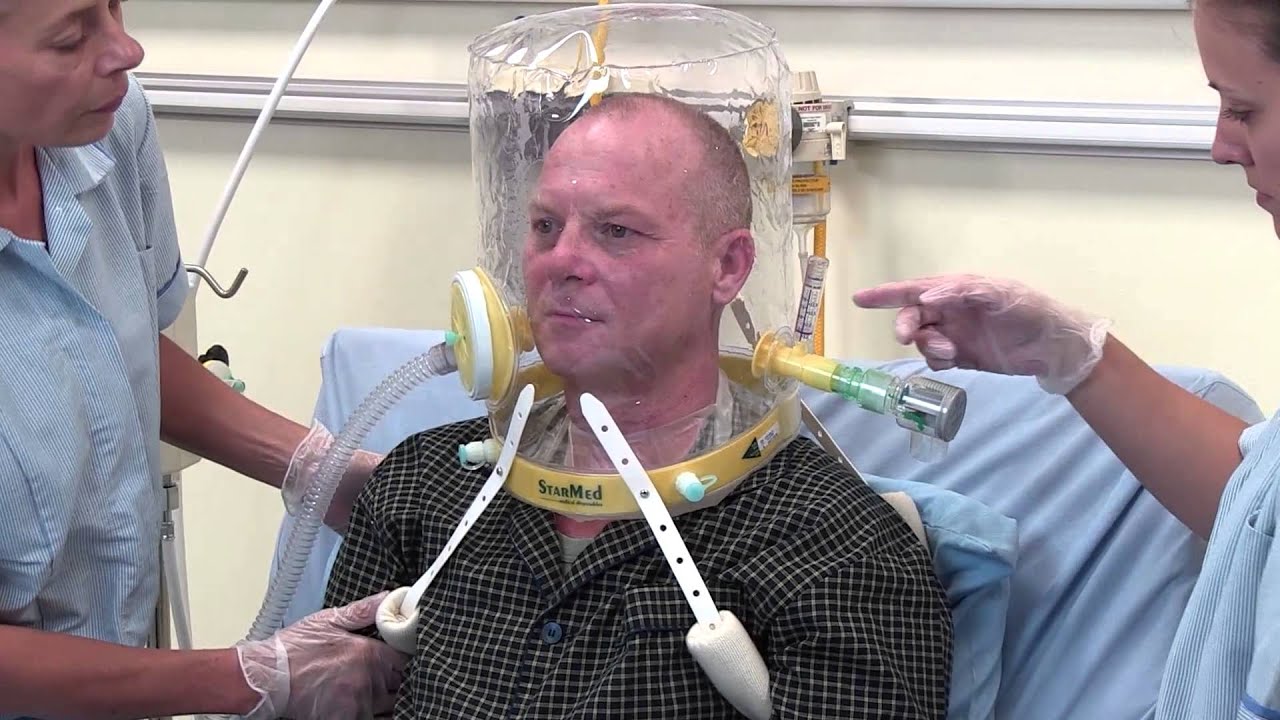 How to set up, fit and remove the StarMed CaStar hood for CPAP therapy from Intersurgical